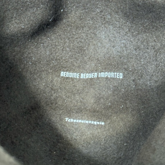 Ladies geniune beaver imported hat - Picture 4 of 4